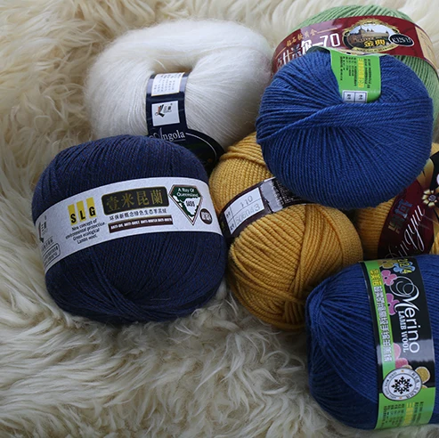 
High Quality Worsted Super Soft Dyed 100 Hand Knitting Cashmere Yarn 