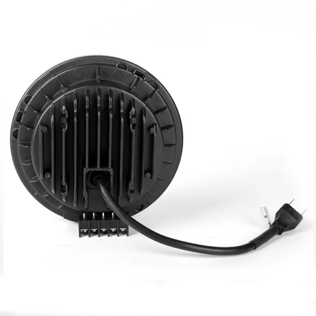 Wrangler 7 дюймов светодиодные фары дальнего света 60 Вт дальнего света jeep фар Hadley изменение фары