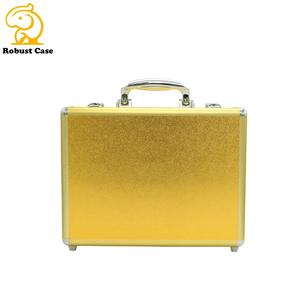 China wholesale colorful aluminum portable gold tool case for equipment