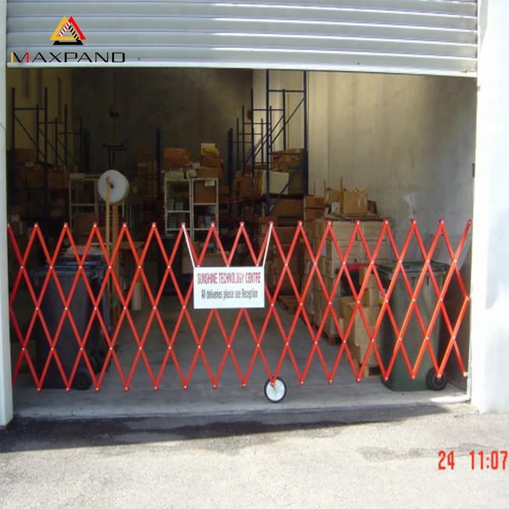 
Maxpand Steel Retractable Security Grill Fence Design 