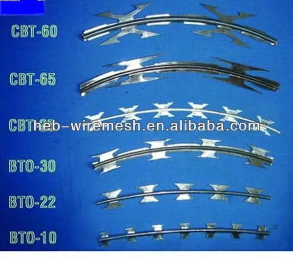 Колючая колючей проволокой BTO-22