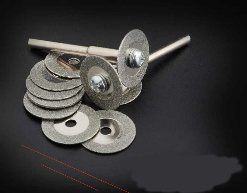 22mm Dremel Accessories Diamond DIsc Grinding Wheel  head Mini CircularSaw Cutting Disc Rotary Tool