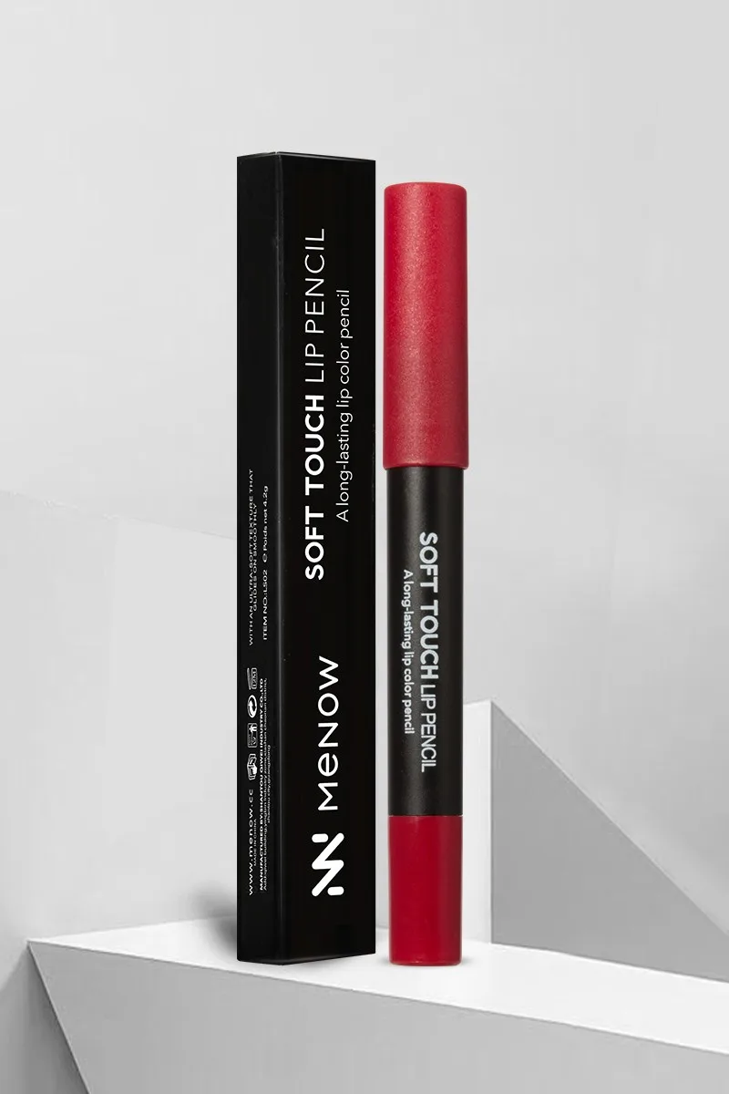 Menow LS02 OEM\\ODM Private Label Makeup Lasting Waterproof Lip Balm Crayon Lipstick Gloss Women Cosmetics Factory Wholesale