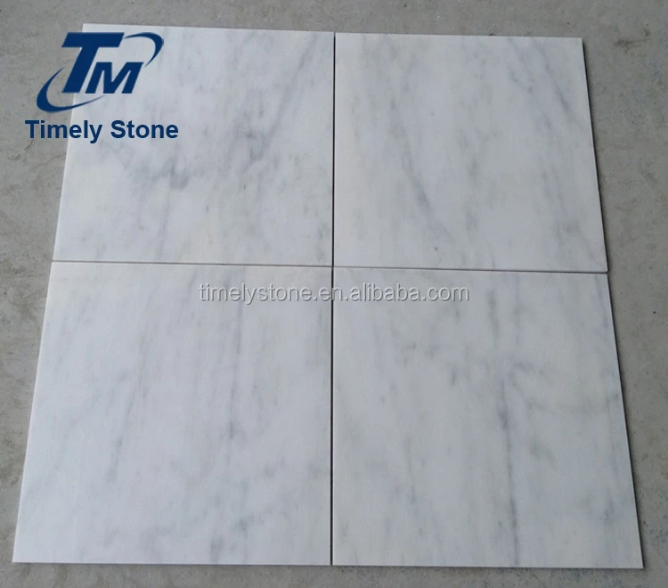 
36'x36' polished bianco carrara marble floor cararra wall tiles 