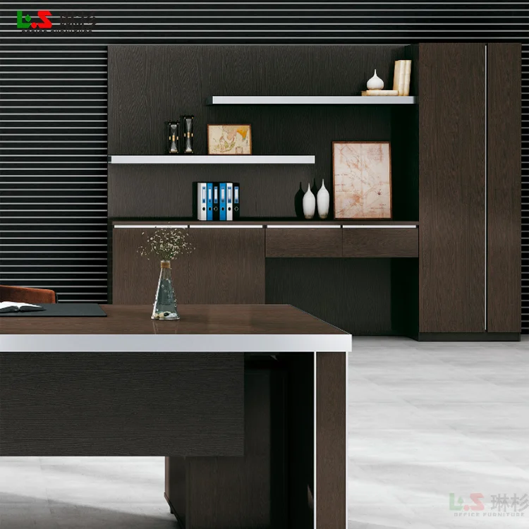 director room office wooden storage cabinet showcase