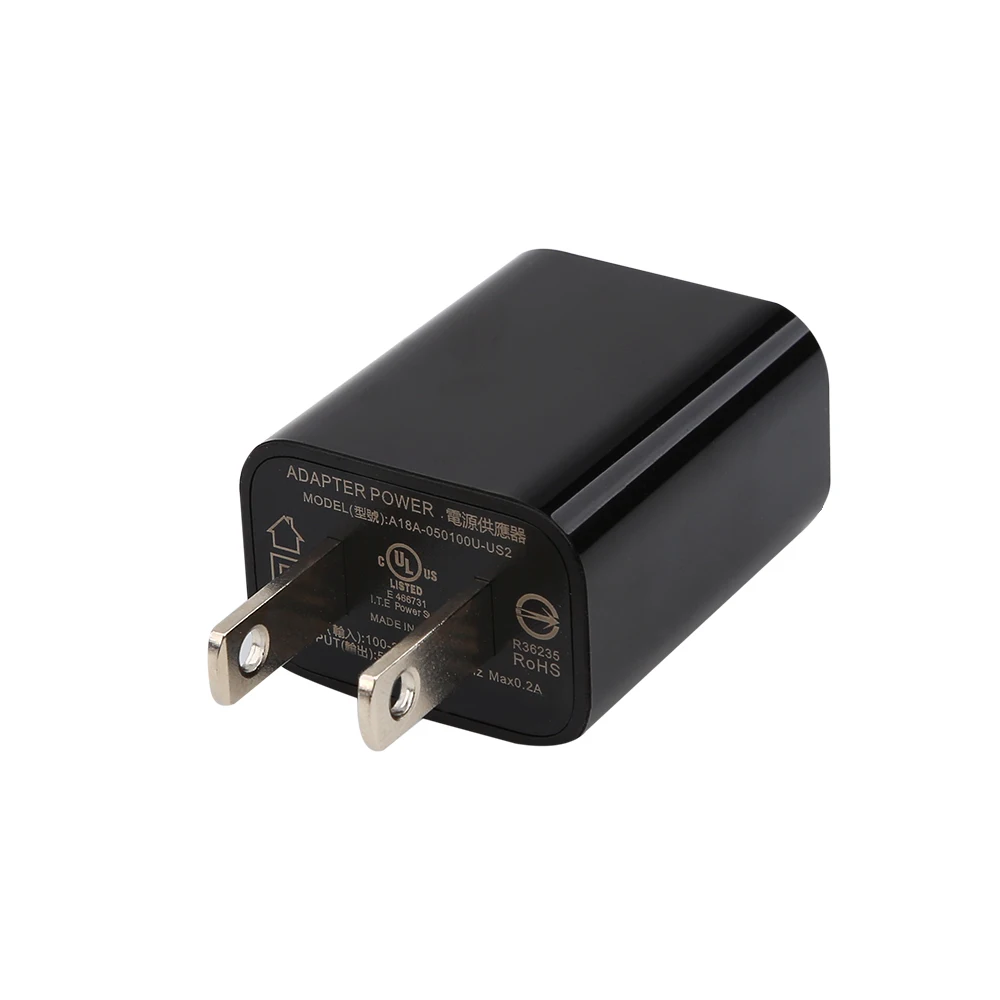 
Own factory mini 5W 5V 1A US Plug UL FCC Certifiacation USB Charger 