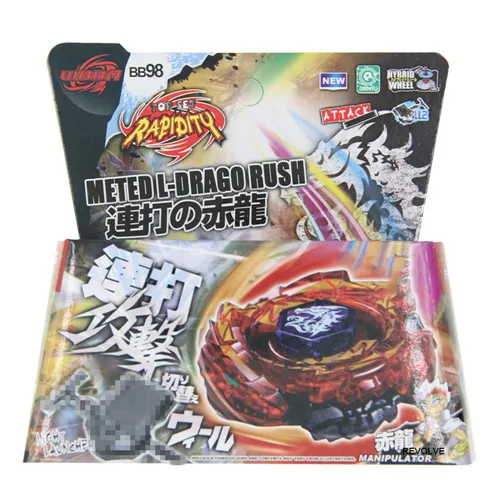 
Toupie Bayblades Burst Metal Fusion 4D System Battle Top Metal Fury Masters WITH LAUNCHER 