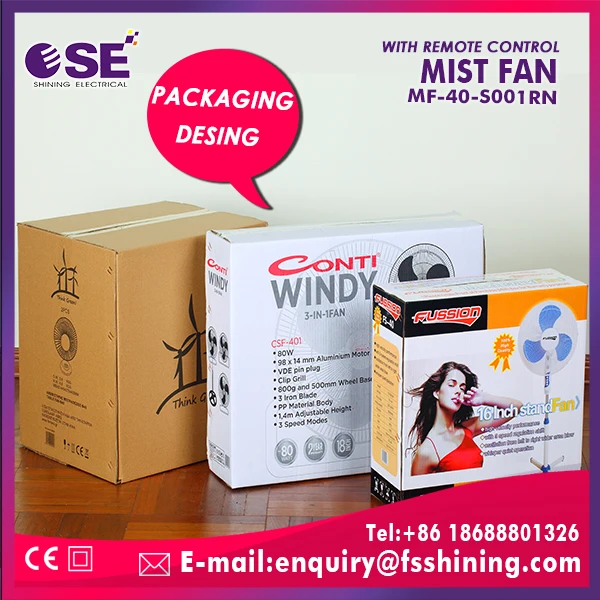 Оптовая 3 скорость ветра ABS PP лезвие цена промышленного водяной туман стенд вентилятор