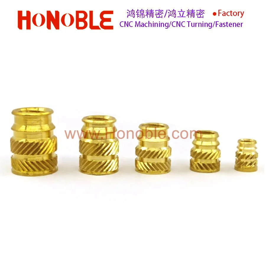 
Brass Inserts, IUB-M3-1/IUB-M4-2/IUB-M5-2 