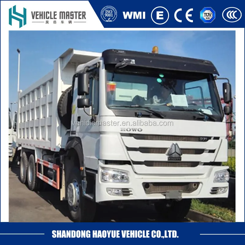 Sinotruk Howo 10 колесо Самосвал Емкость 25 тонный самосвал Размер