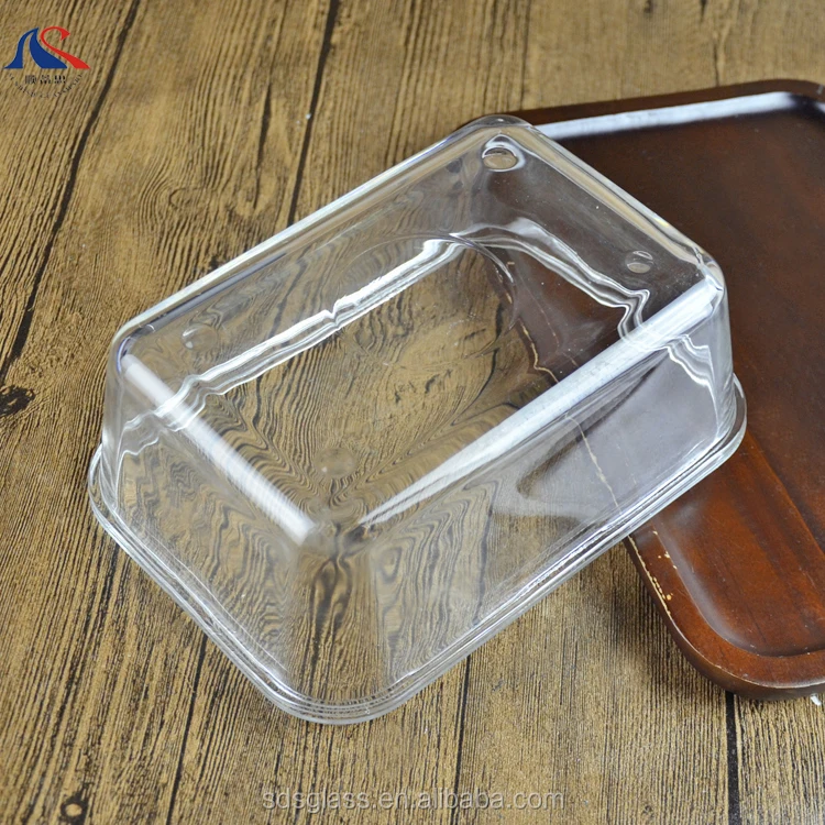 Multiple Sizes Square Microwave Oven Safe Glass Storage Container Sustainable Lunch Bowl Airtight Rectangular Bento Boxes