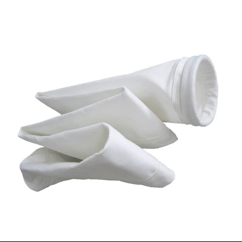 Factory Supply 130 to 150 C Resistance Cheap Dust Collector Bag Filter sleeves pockets PE Polyester Filter Bag