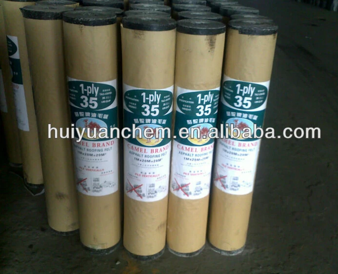 paper base petroleum Asphalt roofing felt