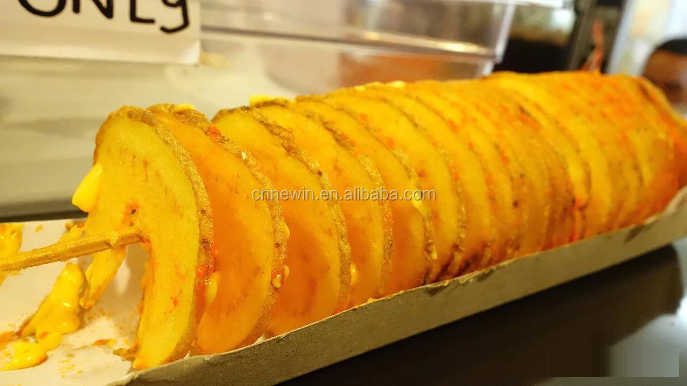 Manual Potato Curly Fry Cutter spiralizer slicer/tornado potato slicer