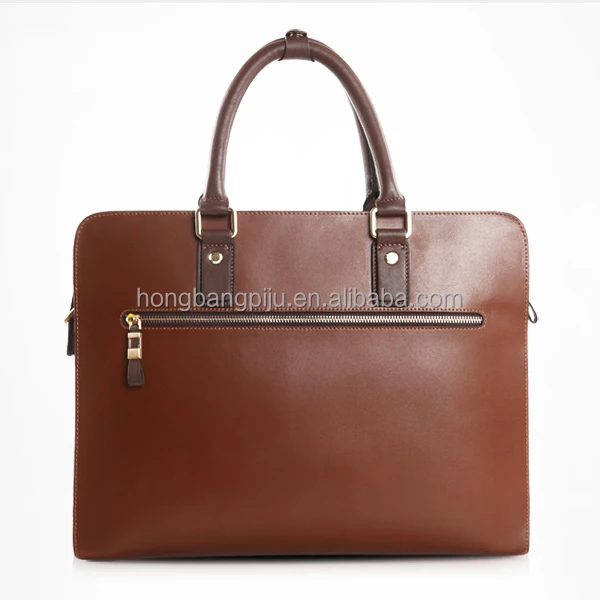 2015 New Fashion Men Custom Gift leather laptop briefcase