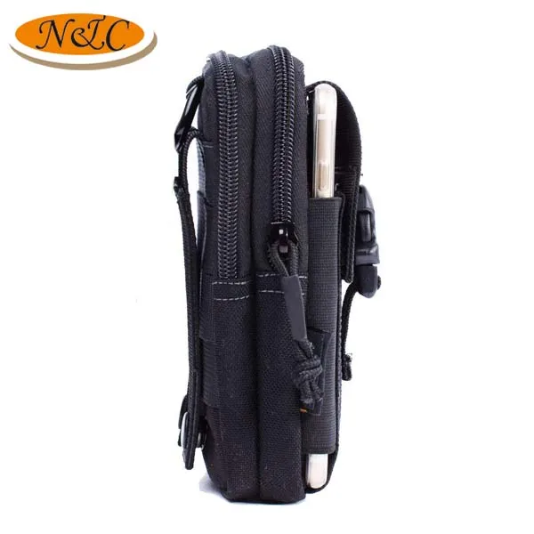 Tactical molle belt waist camping gear tool phone pouch