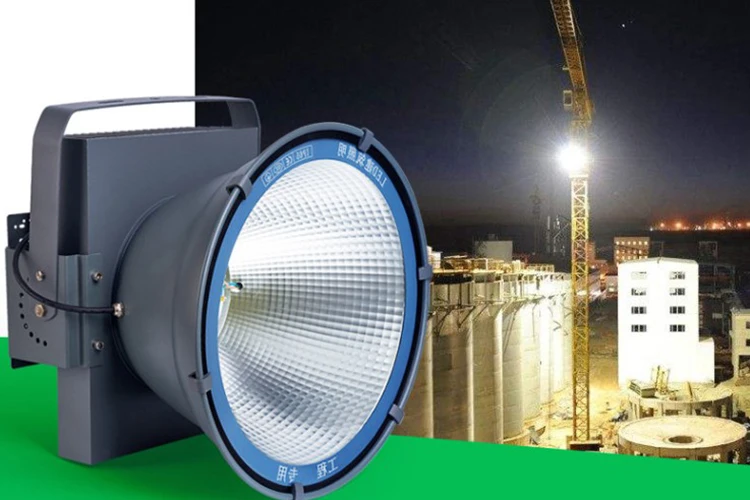 High power IP65 brand driver outdoor pure white light 110volt/220 volt long-distance 1000watt led reflector industrial light