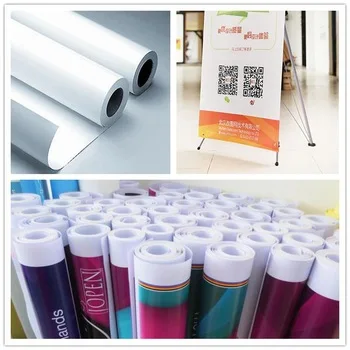 Hot Sale Dye Ink/Pigment ink Printing PP Synthetic Paper PP film