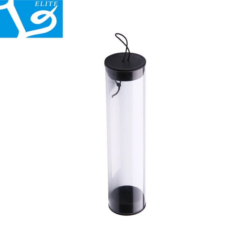 Hanging Acetate Clear Packaging Plastic Tubes , Plastic Cylinder Tube