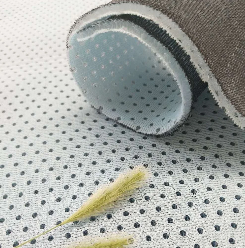2~3mm Durable and soft water proof mesh fabric used sofa or cushion 3d spacer fabric Home textile fabric