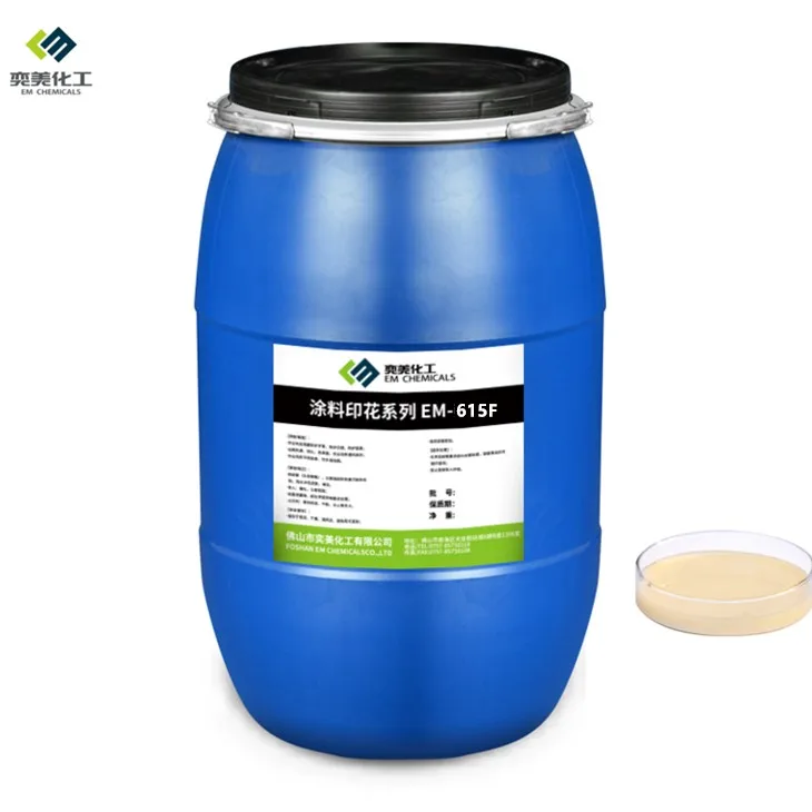 
Textile Printing synthetic thickener for reactive dyestuff printing 