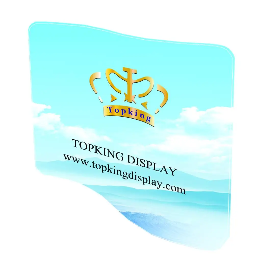 Hot sale Fast Exhibition S-Shaped Tension Fabric Backdrop at high quality