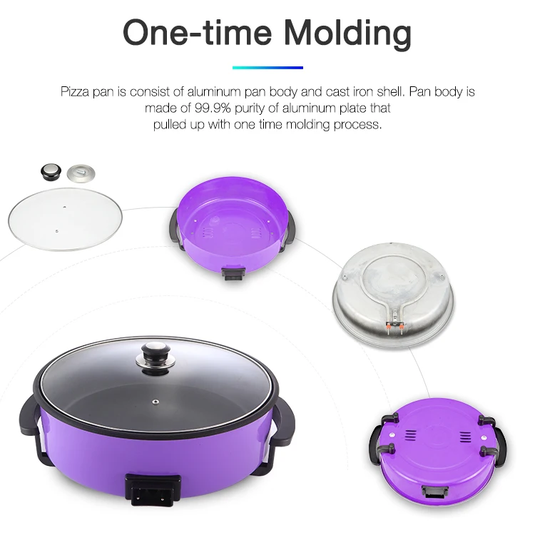 Долговечная электрическая сковорода-гриль Andong хорошего качества для приготовления пищи