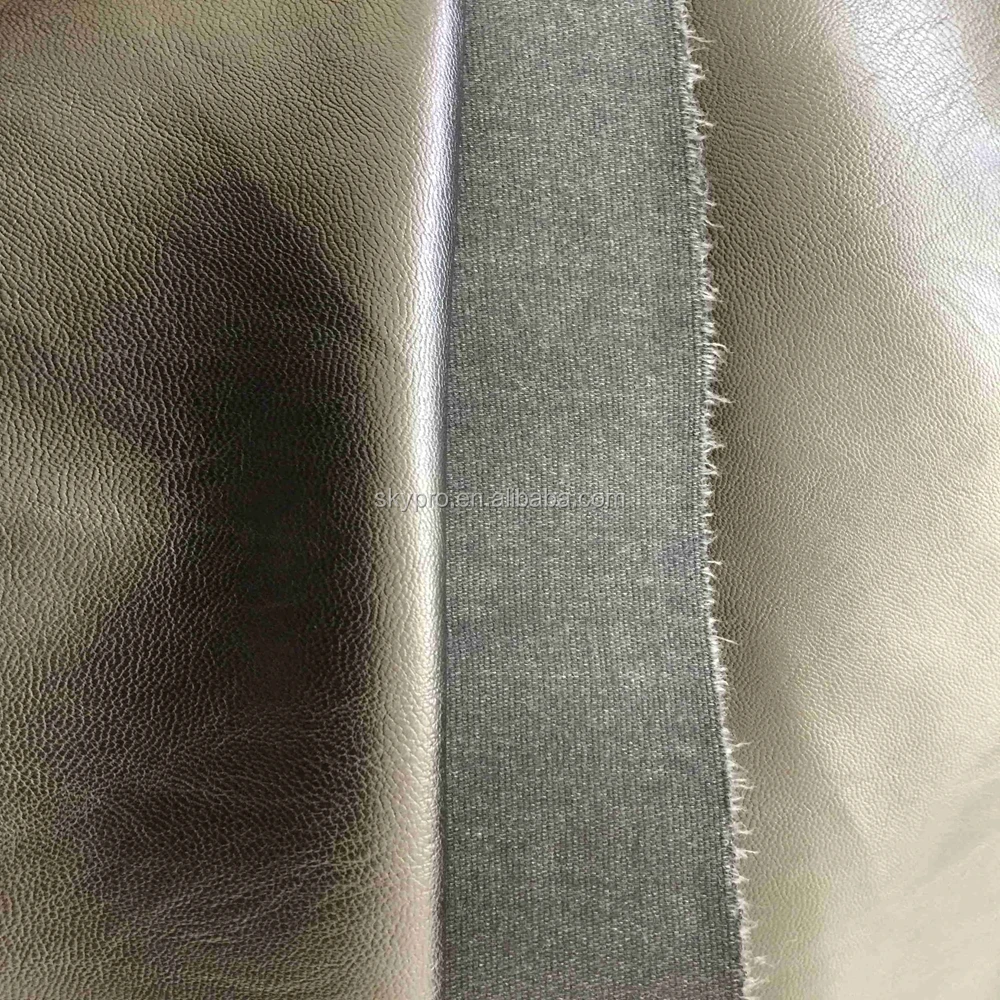 Black Rexine Leatherette PU Cheap and High Quality Lather Cloth Faux