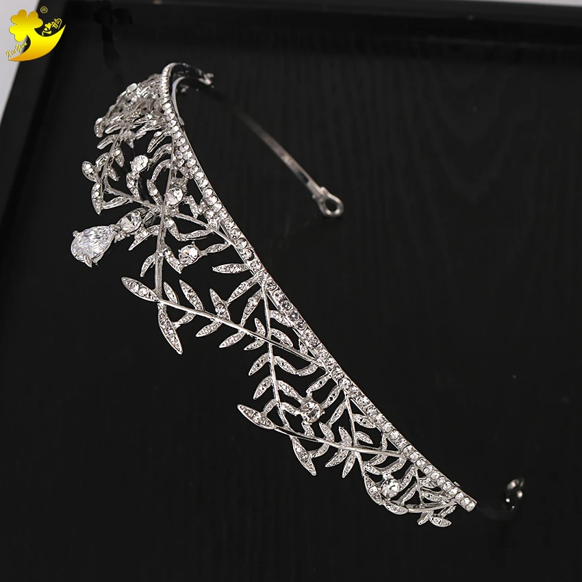 Fashionable rhinestone crystal wedding bridal hair jewelry women hair accessories