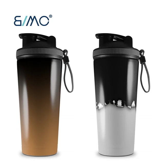 26oz Stainless Steel Insulated Water Bottle Protein Mixing Cup Holds Ice for 30 Hours As seen on Shark Tank