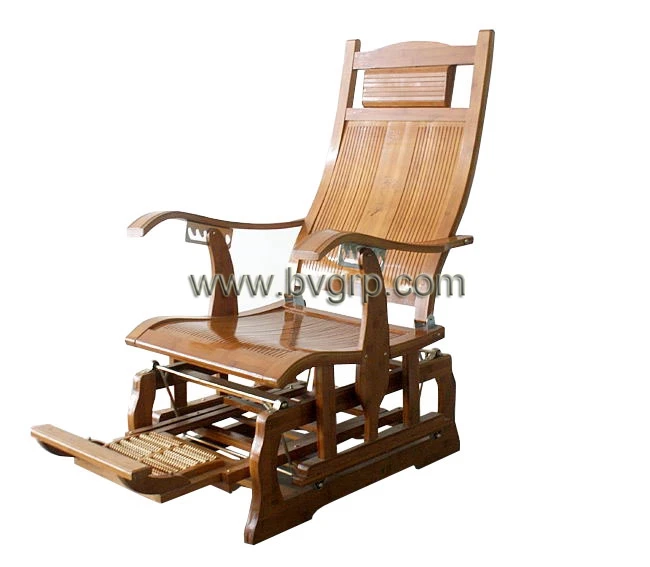 
Wonderful folding bamboo relaxing professional useful design antique wood chair 