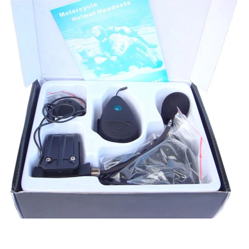 
For 500 MTS BT Handsfree Intercom Bike Helmet Headset Earphone Headphone 