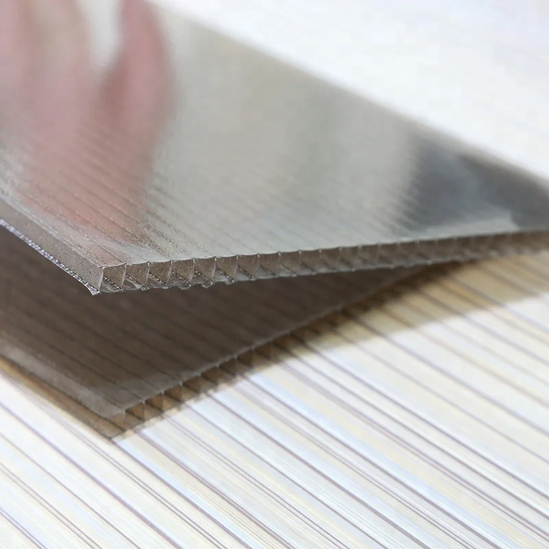 pc plastic hotsale crystal polycarbonate sheet for stadium roofing material