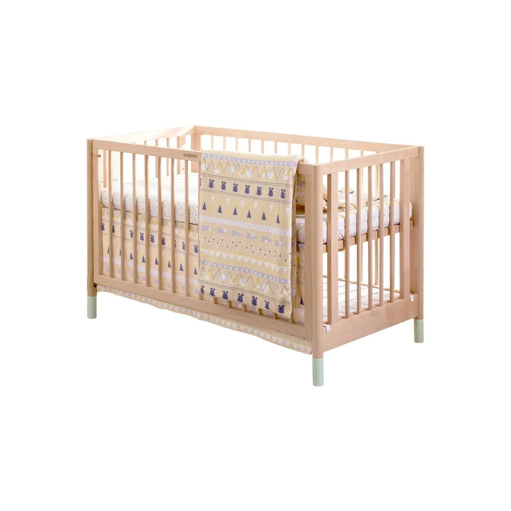 China Good Wooden Baby Bed Wood Cot White Crib With Ce Certificates