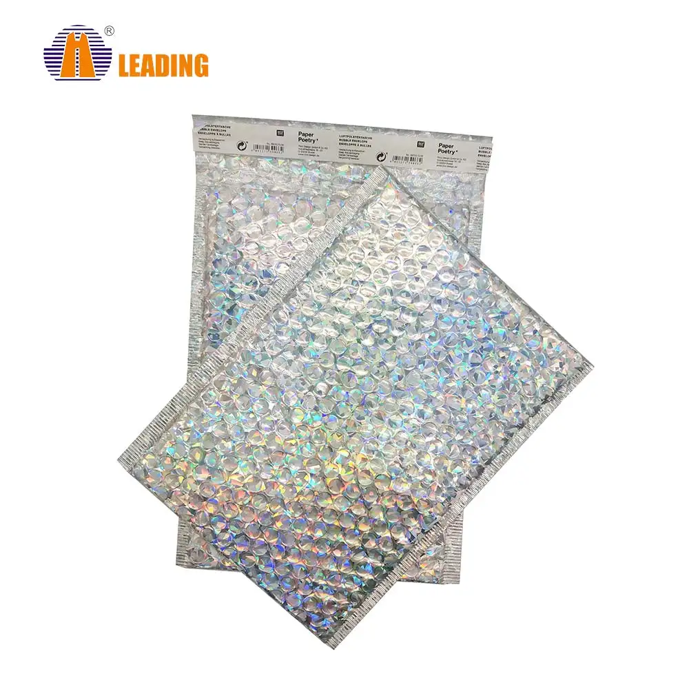 
Jiangsu Shipping Postage Air Plastic Package Custom Packaging Packing Express Foil Bubble Pack Bag 