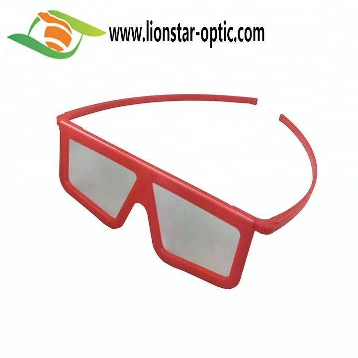  2021 китайская фабрика недорогие 3D-очки для кинотеатра 3D очки линейные круглые