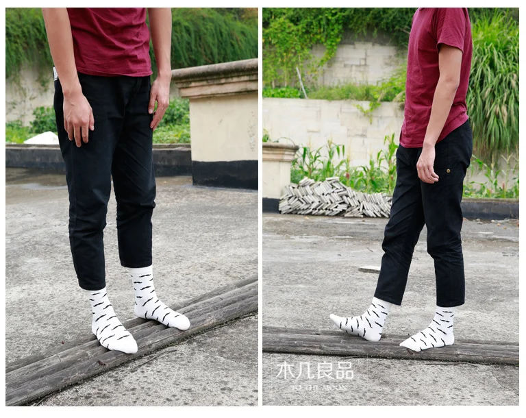 Luxury Colorful Cotton Fun Novelty Dress Mustache Socks