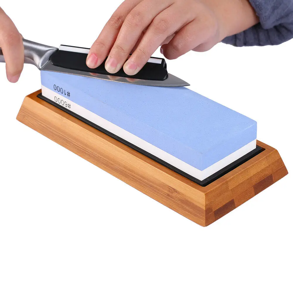 
Durable Grind Whetstone Kitchen Knife Sharpener 