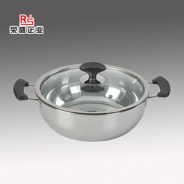 Electric multi-function online shopping classic 430 stainless steel soup pot with lid