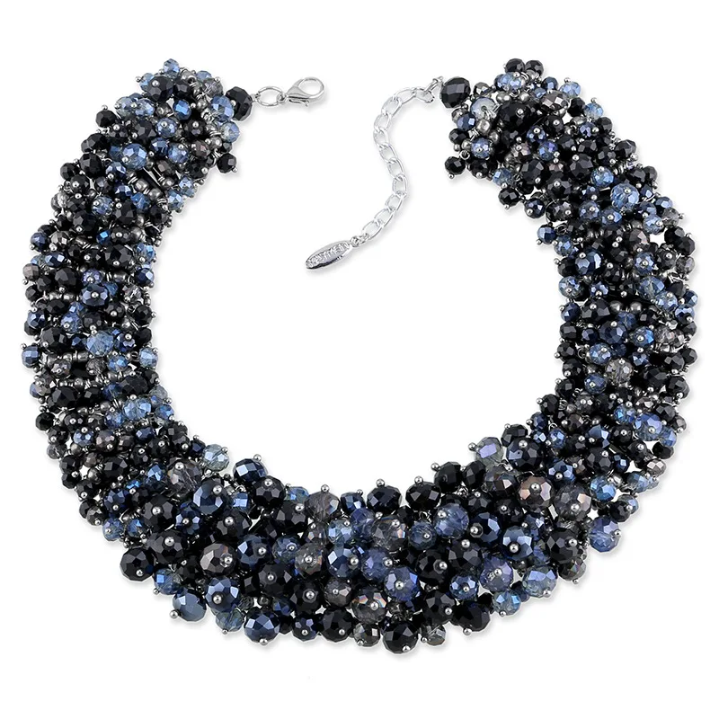 Luxualry Necklace Crystal Glass Bead Necklace Jewelry Women Necklace Wholesale