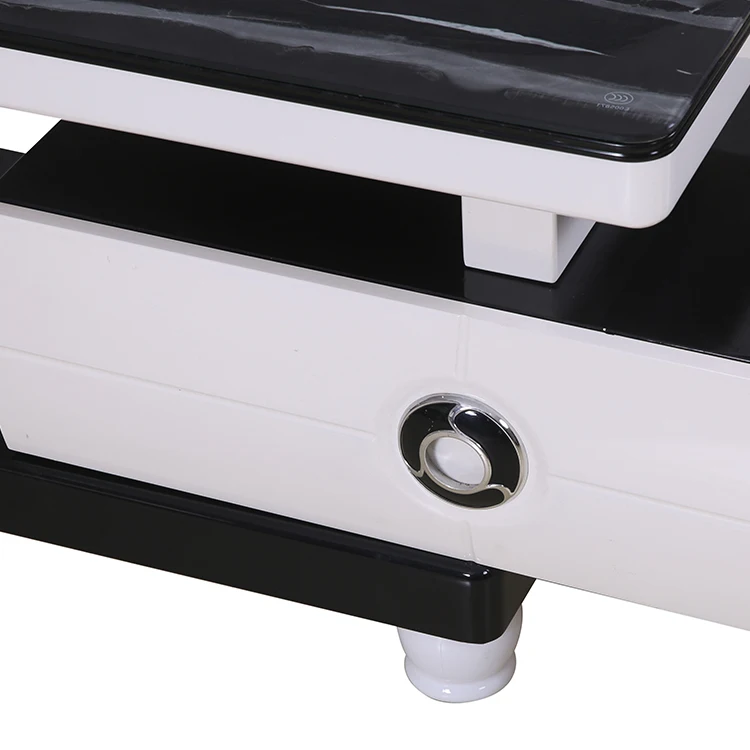 latest design modern white high gloss mdf tv stands cabinet table for living room