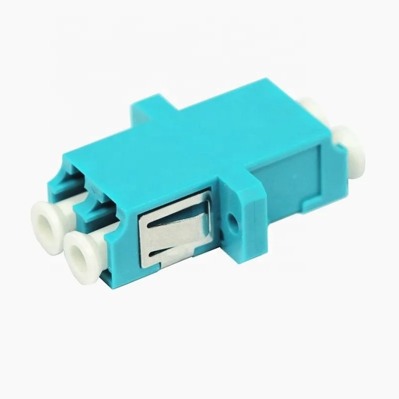 LC UPC/APC Optical Fiber Adapter Single Mode Multi Mode OM3 OM4 Duplex Fiber Connector  Fiber Adapter