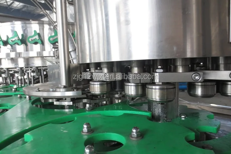 
Top quality CE standard without liquid level error Automatic aluminum Can beer filler and seamer 