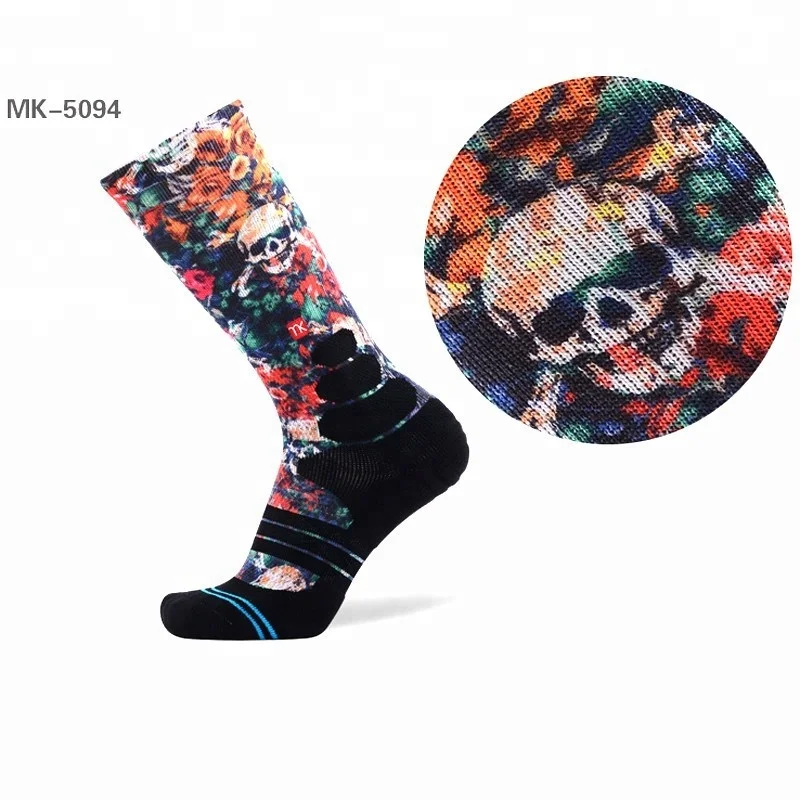 Wholesale Fashion Design Men Combed Cotton Custom Elite Socks