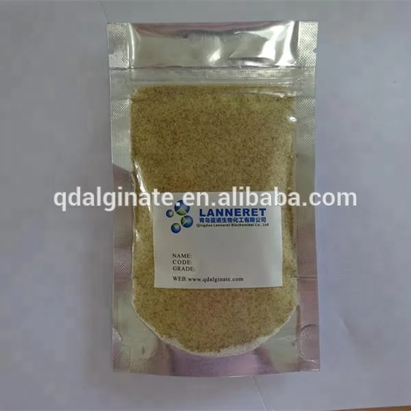 industry grade sodium alginate chemical in high viscosity