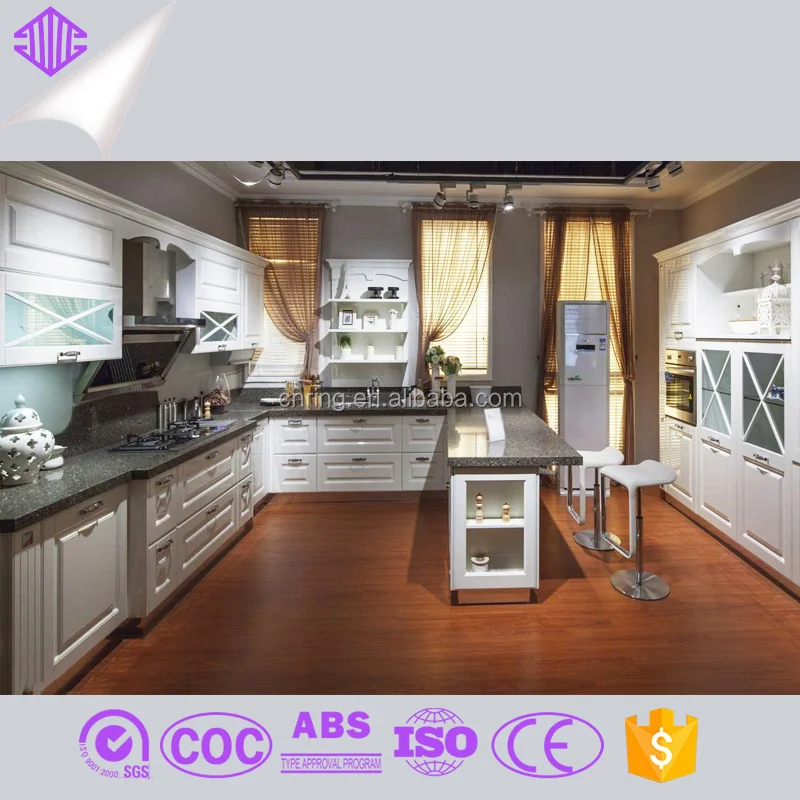 2015 modular kitchen design u shaped Hot selling from china