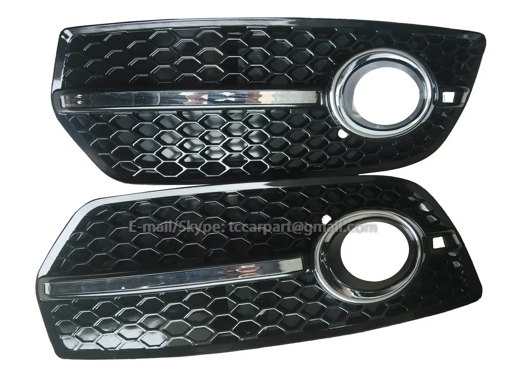 FOG LAMP FRAME / AIR VENT / BUMPER GRILLE for AUDI Q5 2009 - 2012 8R0 807 681 E / 682 E