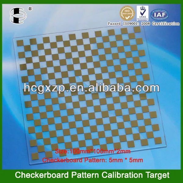 Factory Supply Optical Sight HCM01-3020F Wear Resistance Checker Plate 3MM for VMS Measuring Instrument System