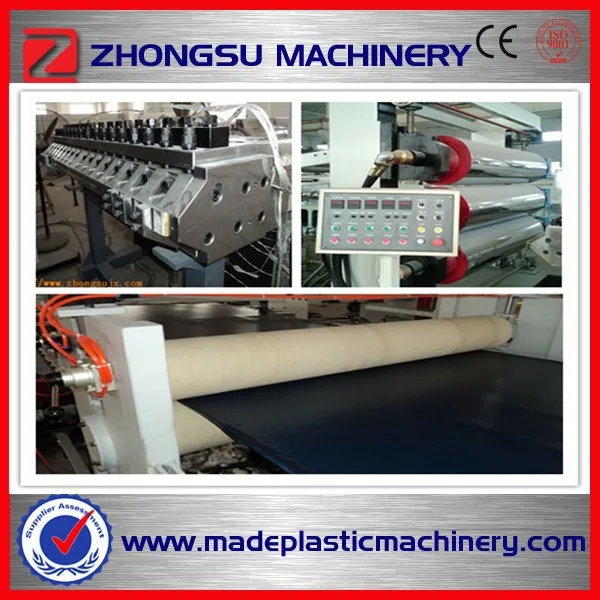 Экструзионная линия ПВХ/ПП/ПЭ/АБС/ПММА/пх листового пластика