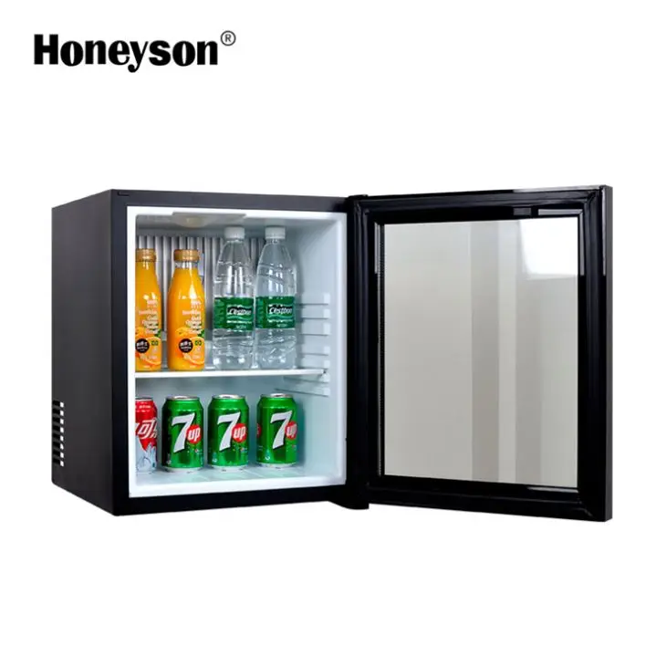 Hotel Fridge 30Lt Refrigerator Ckd Parts Small Plastic Glass Door 110V Mini Bar